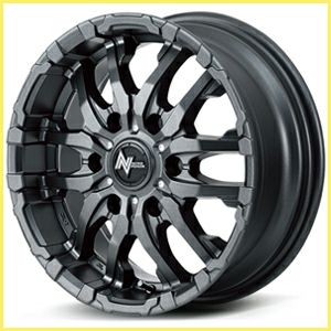 NV350 キャラバン用 ホイール＆タイヤセット(ナイトロパワー クロスファング バレルブラック/16インチ)