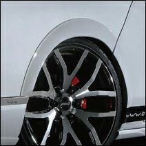 NV350 キャラバン専用 BodyLine 薄型オーバーフェンダー(車検対応)