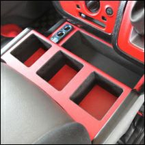 NV350 キャラバン GX専用 BodyLine ドリンクホルダー＆小物入れ(USBポート付)