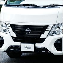 キャラバン 3型 標準ボディー専用 フロントグリルガーニッシュカバー