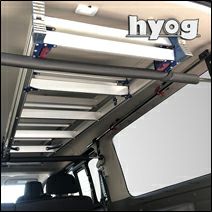 NV350 キャラバン専用 hyog マルチキャリアハンガー&ルームキャリアセット