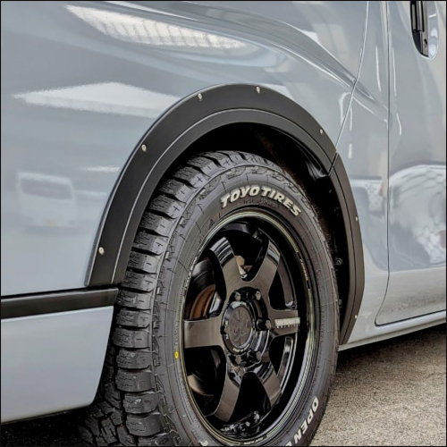 NV350 キャラバン専用 CARSTYLE オーバーフェンダー 9ミリ