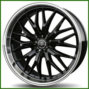 ヴェルファイア30系専用 ホイール＆タイヤセット(マルチフォルケッタ2 BK/20インチ)