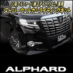 アルファード30系 前期(純正デイライトなし)専用 スーパーウェルカムライティングキット