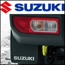 ジムニー JB64専用 純正アクセサリー マッドフラップ(ブラック)