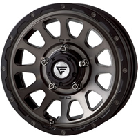 ジムニー JB64専用 デルタフォース オーバル(マットスモークポリッシュ) 16インチホイール＆タイヤセット