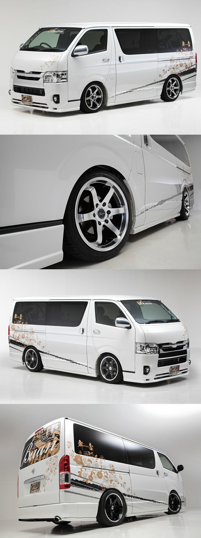 NV350 キャラバン用 ホイール＆タイヤセット(KB RACING/18インチ) を