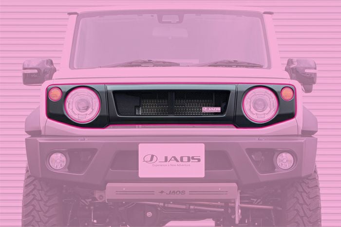 ジムニーシエラ JB74専用 フロントグリル(ジャオス) を販売中