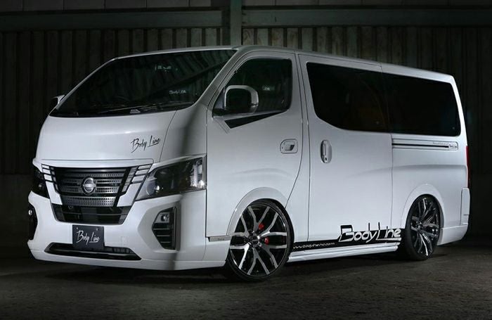 NV350 キャラバン専用 BodyLine 薄型オーバーフェンダー(車検対応) を