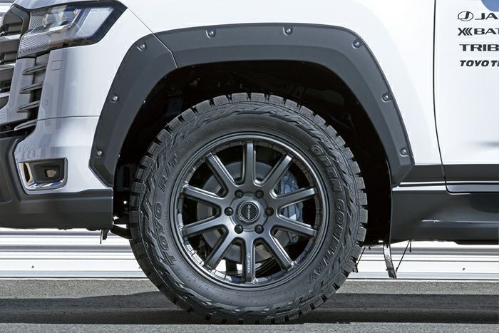 ランドクルーザー300系専用 JAOS フェンダーガーニッシュ type-X を