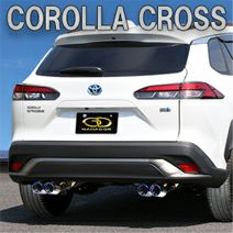 カローラクロス ハイブリッド車 2WD専用 ガナドール マフラー(左右4本