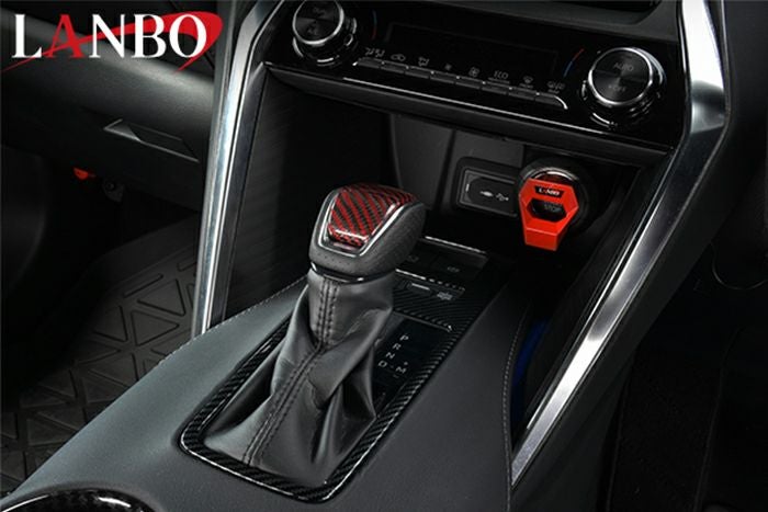 ハリアー80系専用 LANBO プレミアムカーボンシフトノブ を販売中 