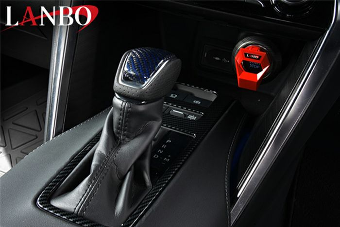 ハリアー80系専用 LANBO プレミアムカーボンシフトノブ を販売中