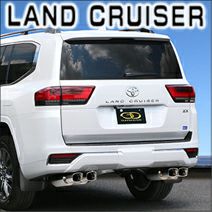 ランドクルーザー300系 ZX ディーゼル車専用 ガナドール マフラー(左右