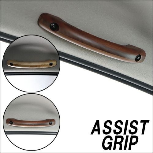 NV350 キャラバン GX専用 CRAFTPLUS 木製アシストグリップ (上部設置