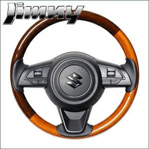 ジムニー JB64専用 REAL オールウッド ステアリング を販売中