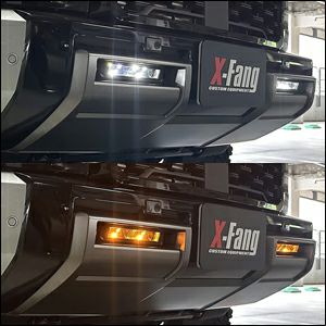 トライトン GSR専用 X-FANG 9インチ デュアルLEDバーキット(バンパー