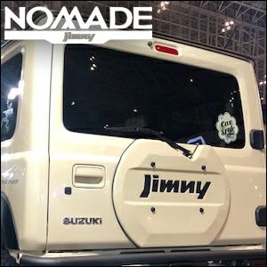ジムニーノマド JC74専用 CARSTYLE リアゲートカバー(jimnyロゴあり