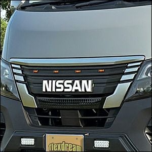 キャラバン 3型 標準ボディー専用 MONOBOX NISSANロゴ×オレンジLED