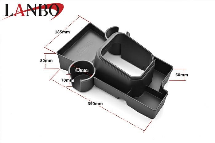 ジムニーシエラ JB74 AT車専用 LANBO センターコンソールボックス を