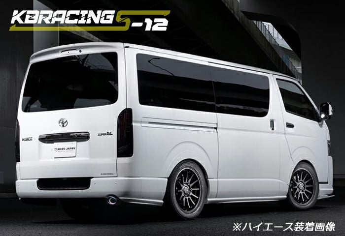 BAD RUCKER ホイール　18インチ　ハイエース　キャラバン NV350 キャラバン用 ホイール＆タイヤセット(KB RACING S-12/18インチ