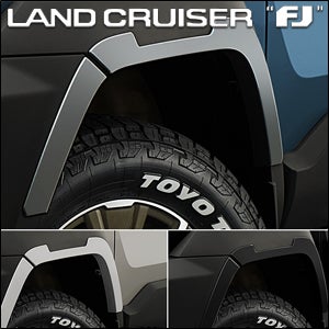 ☆新車外し ランクルFJ モデリスタ オーバーフェンダー TRJ240W ランドクルーザーFJ専用 モデリスタ オーバーフェンダー を販売中