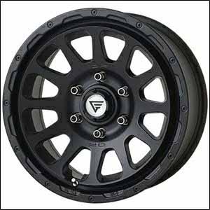 ランドクルーザーFJ専用 デルタフォース オーバル マットブラック 17