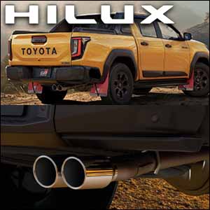 GRドレスアップマフラー HILUX GR SPORT ハイラックス専用 TRD GRドレスアップマフラー を販売中！カスタム
