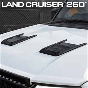 ランドクルーザー250系専用 ROJAM ボンネットダクト を販売中