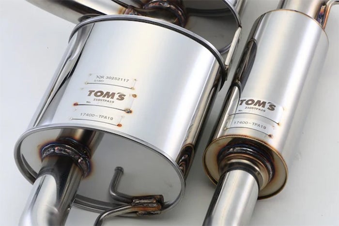 GRヤリス 後期型専用 TOM'S エキゾーストシステム「トムス・バレル